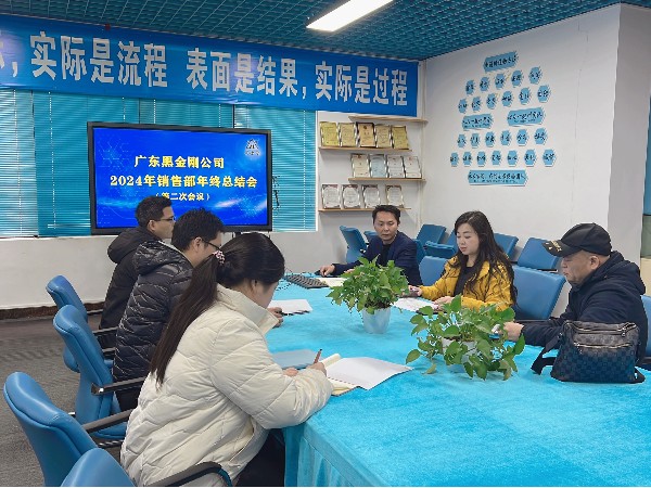 广东黑金刚 2024年销售部年终总结会议